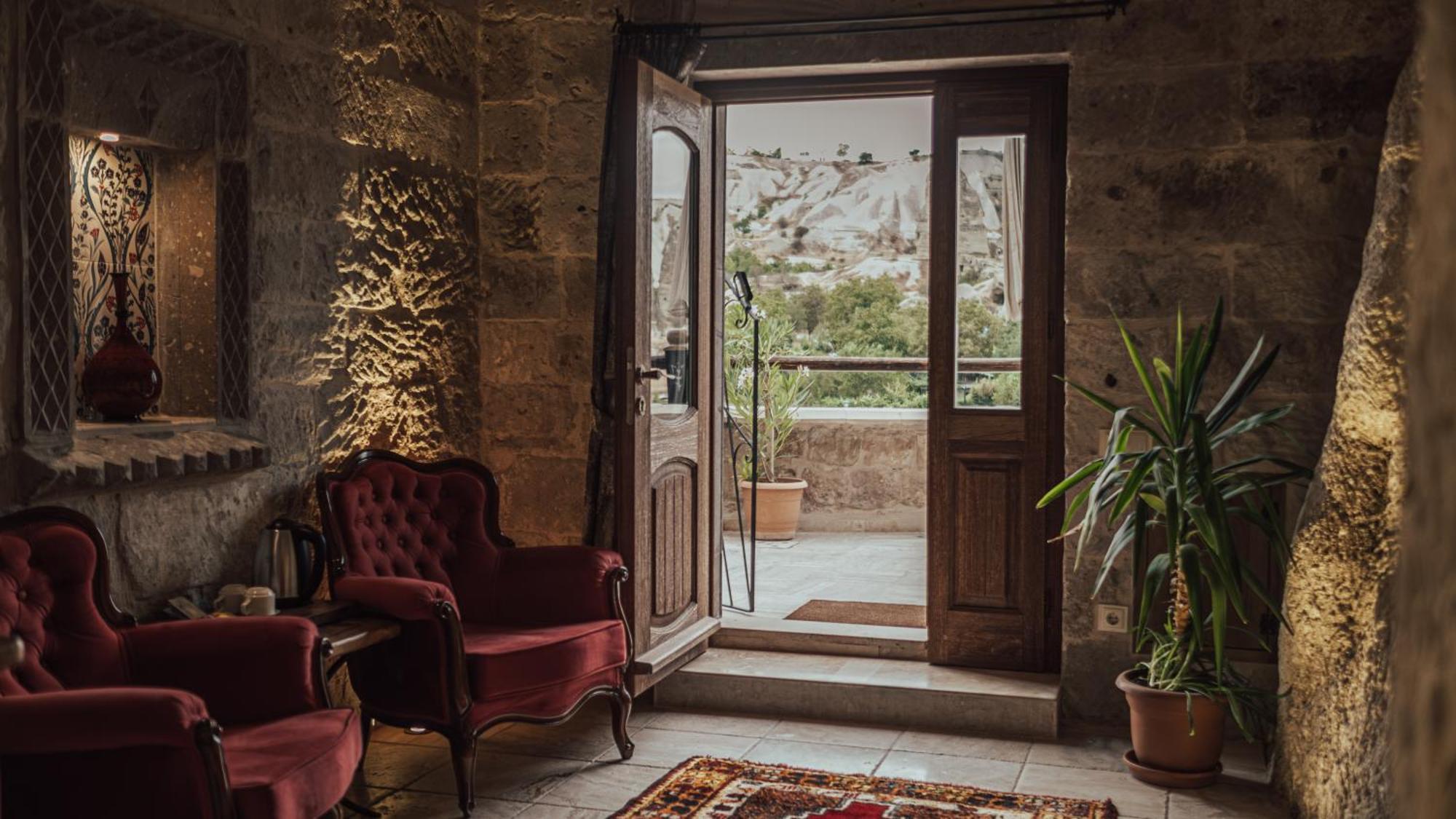 Sah Saray Cave Suites Halal Hotel Гореме Экстерьер фото