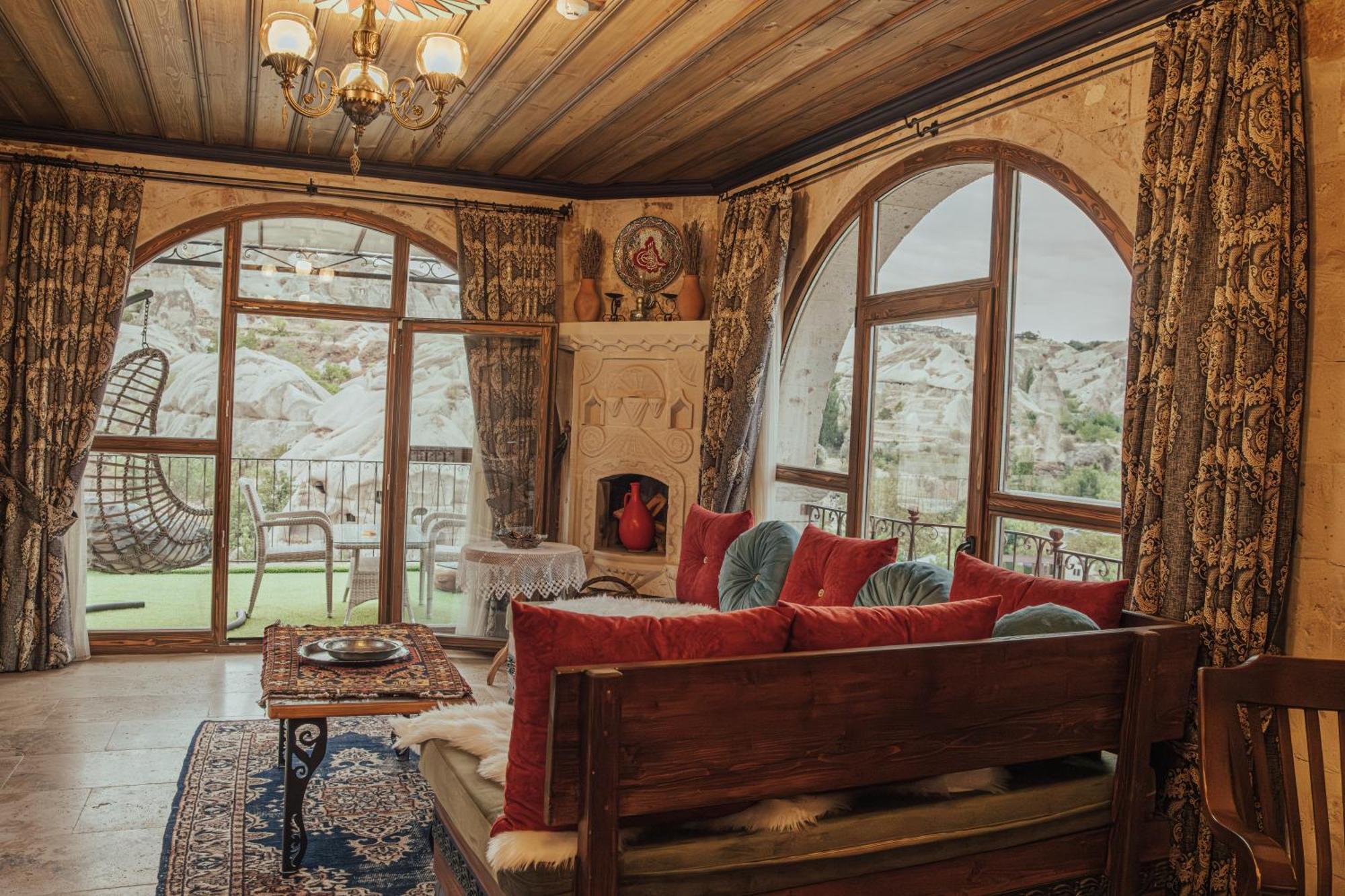 Sah Saray Cave Suites Halal Hotel Гореме Экстерьер фото