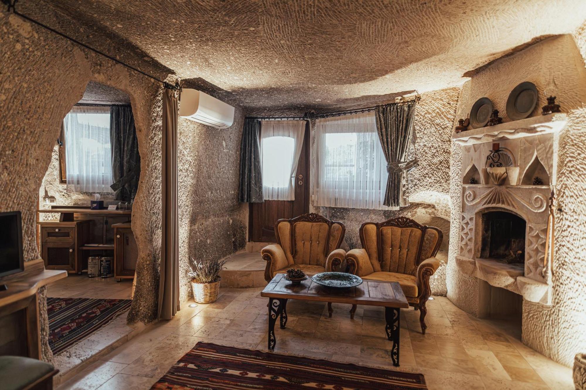 Sah Saray Cave Suites Halal Hotel Гореме Экстерьер фото