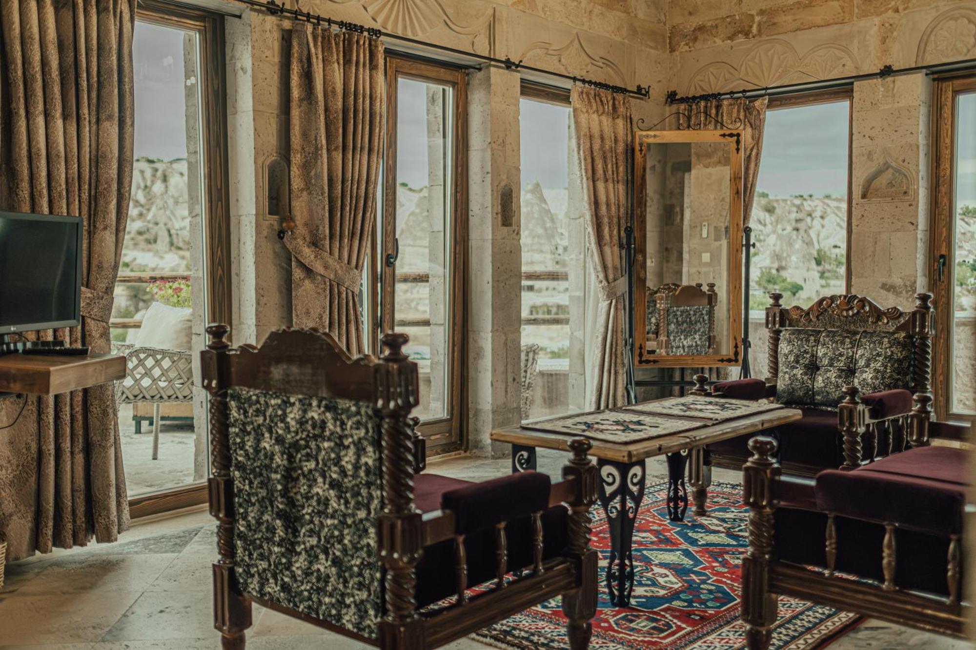 Sah Saray Cave Suites Halal Hotel Гореме Экстерьер фото