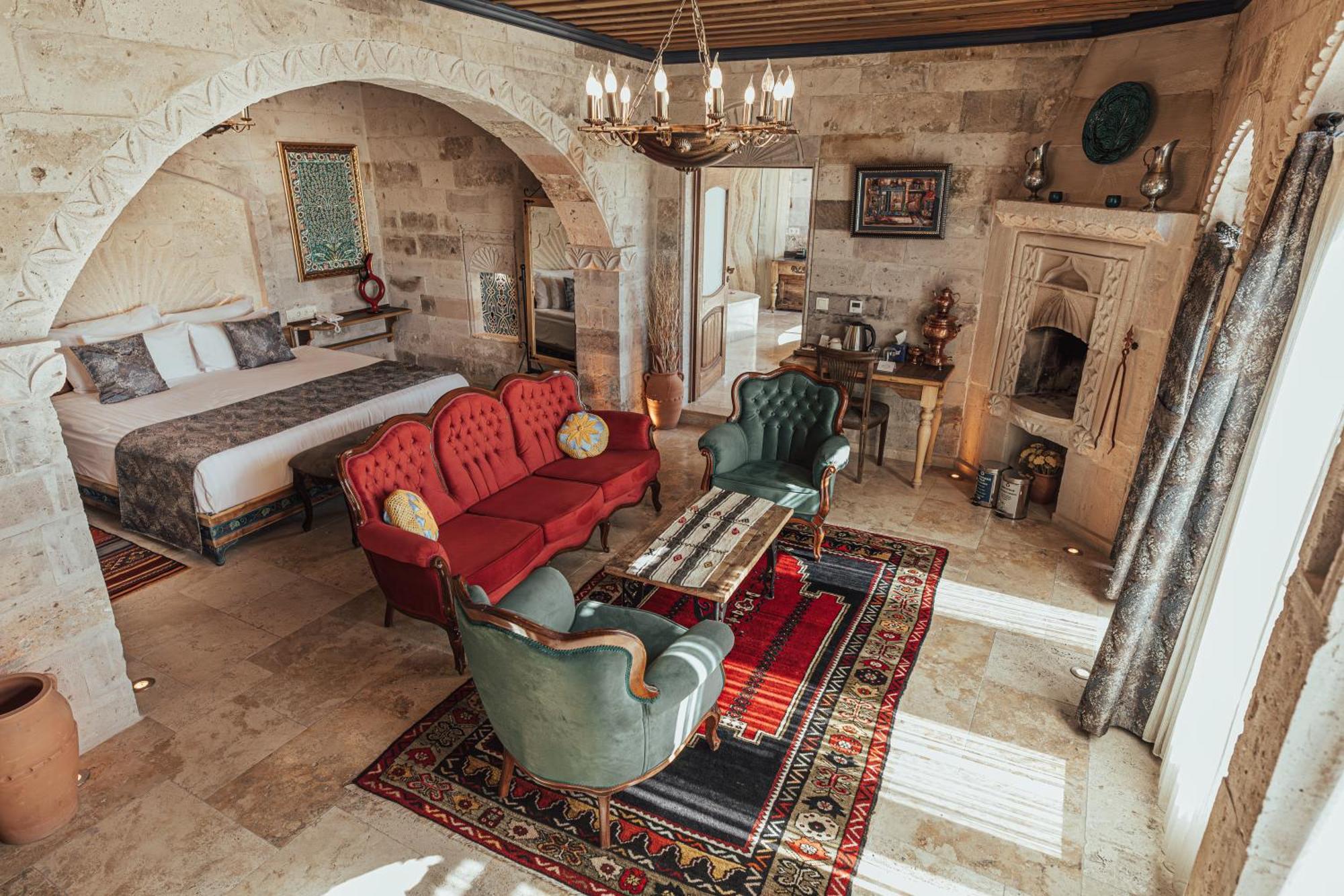 Sah Saray Cave Suites Halal Hotel Гореме Экстерьер фото
