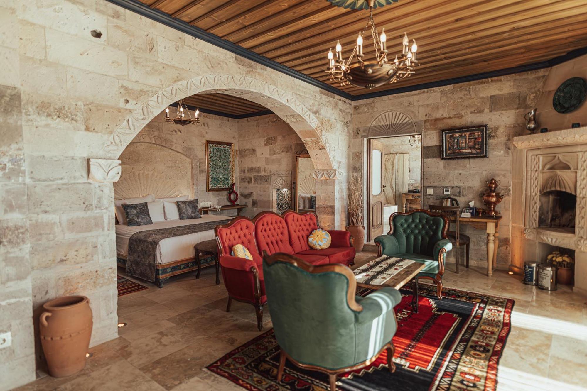 Sah Saray Cave Suites Halal Hotel Гореме Экстерьер фото