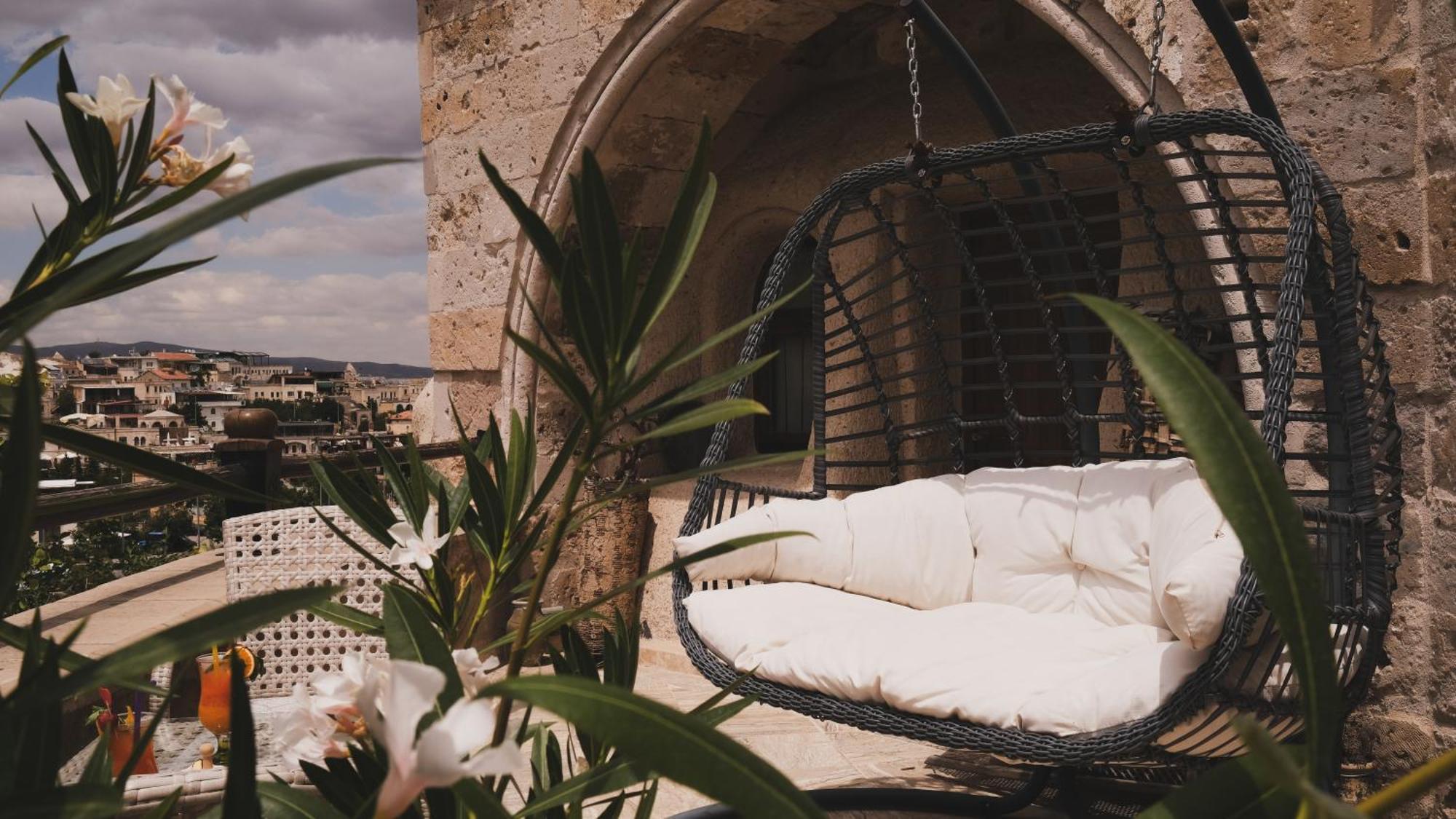 Sah Saray Cave Suites Halal Hotel Гореме Экстерьер фото